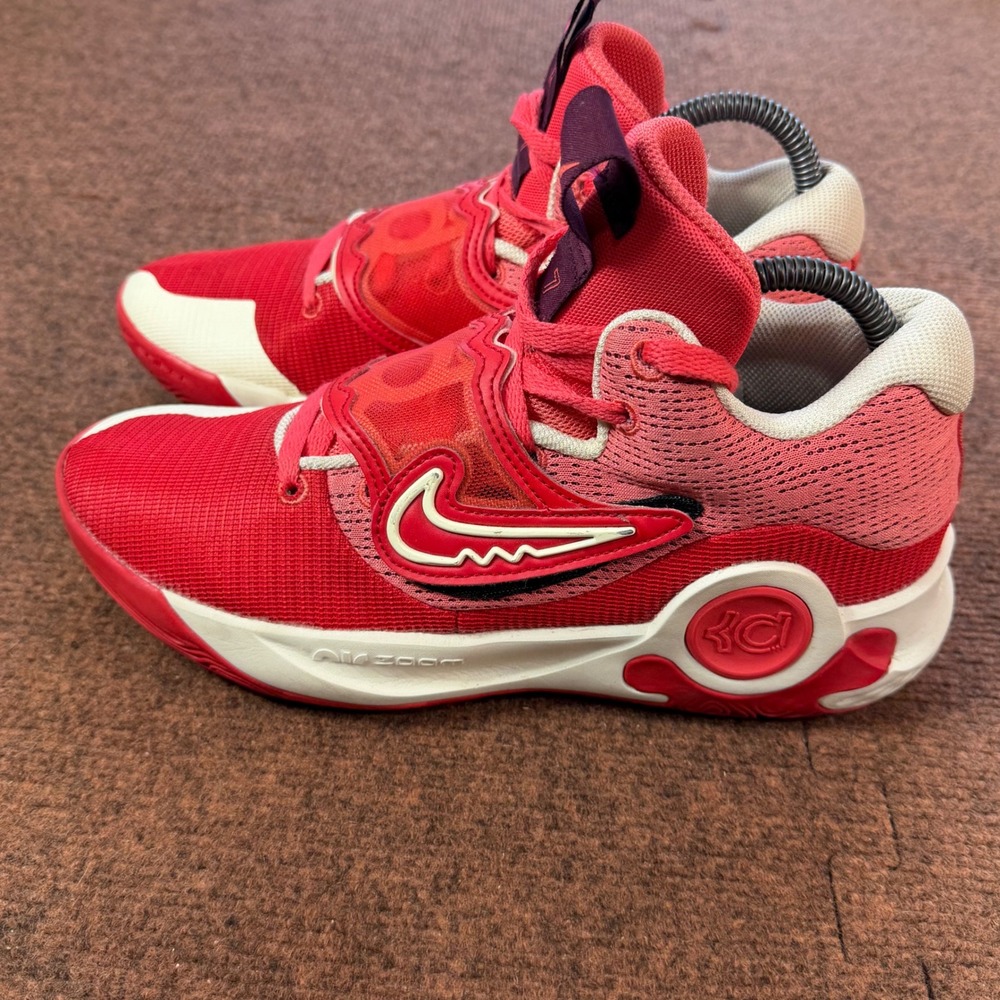 A- Nike KD Trey 5 X Mens Basketball gym Shoes University Red DD9538-601 Size 8 - Picture 3 of 11
